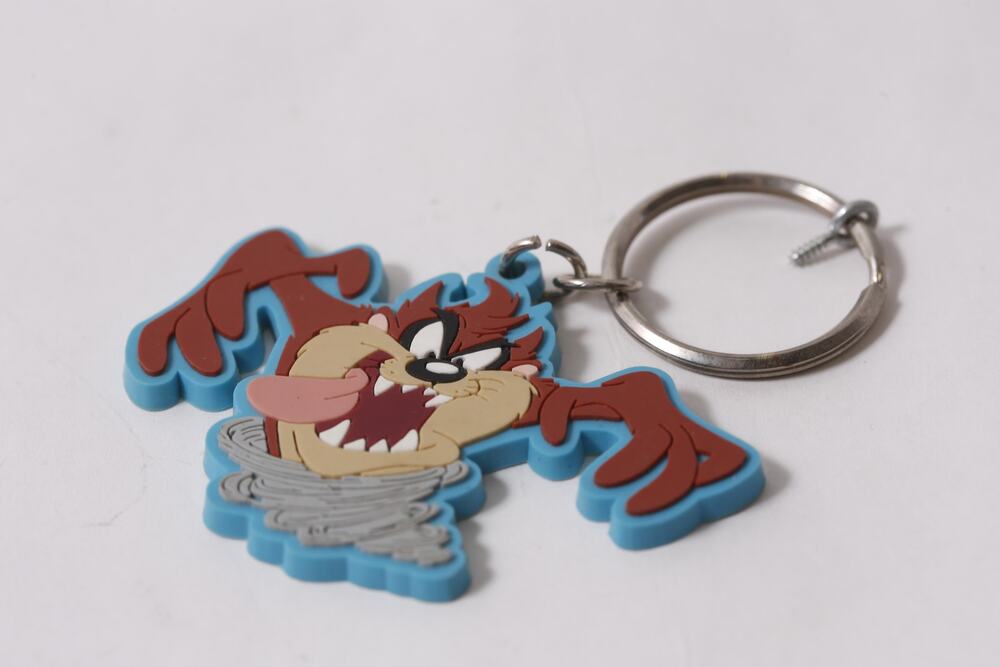 1997 Warner Bros Tasmanian Devil Applause Keychain Looney Tunes ~ 260721-WH 177
